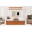 Lit à baldaquin en bois avec tiroirs de rangement-389507948-389507950