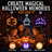Halloween Window Lights, 3 Pack Pumpkin, Ghost, Bat Lights