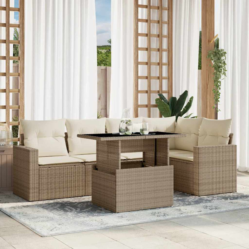Ensemble de canapé de jardin Vidaxl
