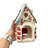 Clay House Candle Holder With Angel