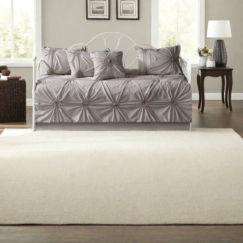 Ensemble de literie réversible gris foncé, polyester confortable, décoration intérieure moderne