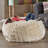 Modern Faux Fur Bean Bag Chair