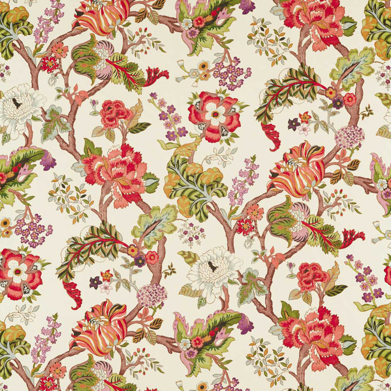 Fusang Tree Fabric, Cinnabar Red