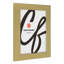 Cadre photo Craig Frames 40 x 45 cm, argent tissé, style Bauhaus 125, moulure en MDF de 3,2 cm, finition texturée, vitre en plexiglas et système d'accrochage inclus.-122365223-122365244