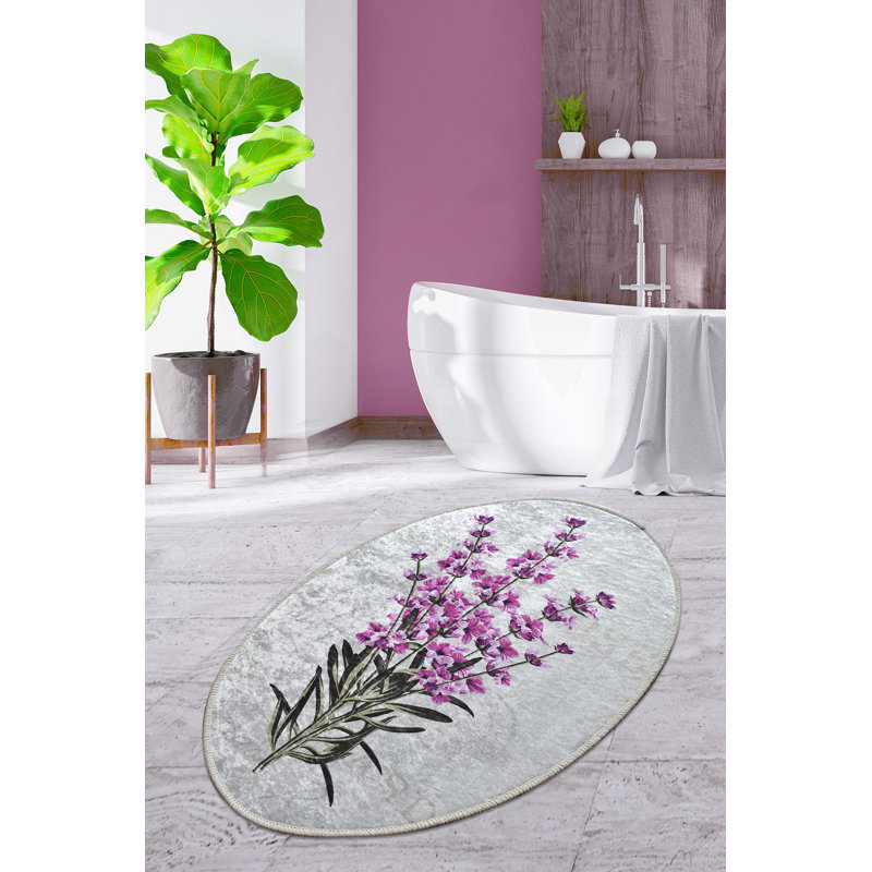 Durable Area Rug, 100% Polyester, 0.4 in Pile Height | Antibacterial, Non-Slip Underside, Machine Washable | Perfect for Living Room, Bedroom, & High-Traffic Areas, Easy Care & Stylish Design