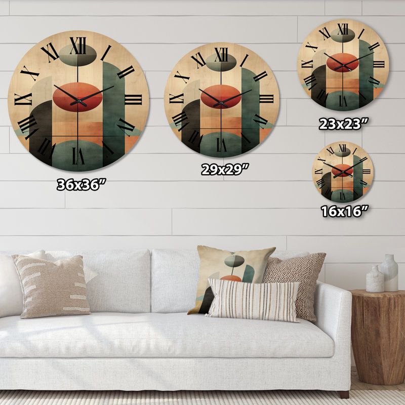 Horloge murale Lanaeh, Très grand