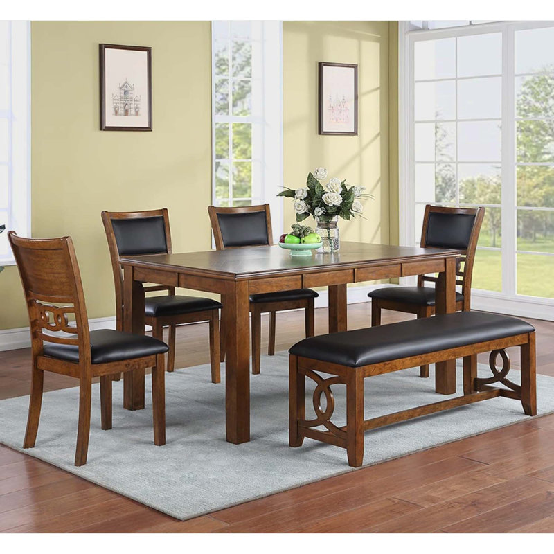 6 - Person Four Leg Dining Set