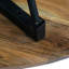 Table basse ovale en finition naturelle Natural