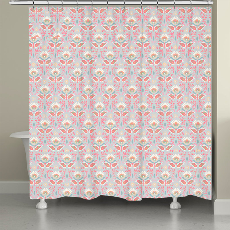 Rideau de douche Floral