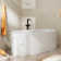 hansgrohe Tecturis S Freestanding Tub Filler with 1.75 GPM Handshower