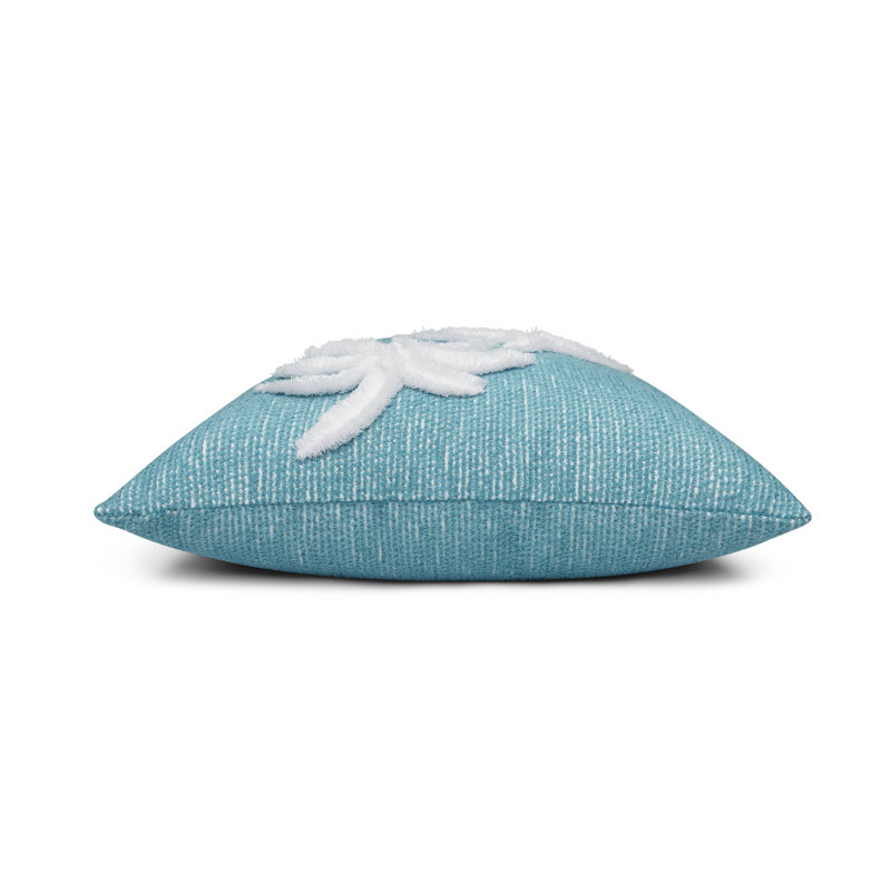 Escape Square Indoor/Outdoor Pillow Cover & Insert, Ocean