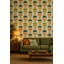 Rouleau double mural tropical-129451486