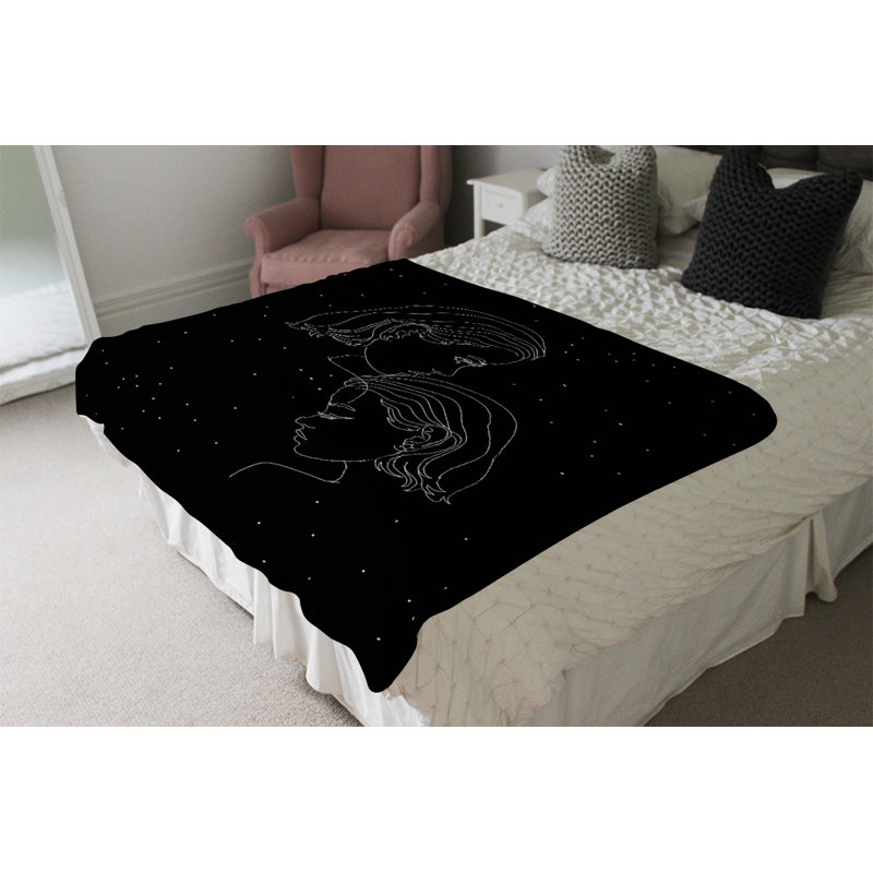 Jailinne Plain Weave / Muslin Throw Blanket