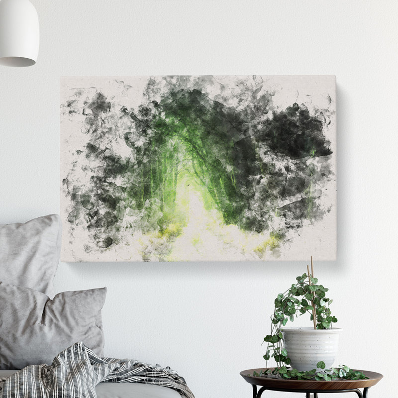 Secret Forest - Wrapped Canvas Print, 40cm H x 60cm W x 3cm D