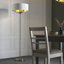 Landover 160cm Antique Brass Traditional Floor Lamp