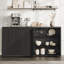 Buffet 2 portes avec tablettes réglables l 34,6 po Cesiro-31390574-13666823