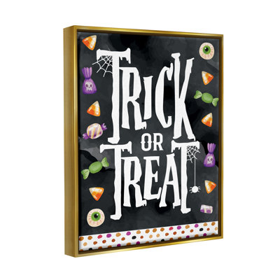 «Trick Or traiter Halloween Candy» par ND Art, impression