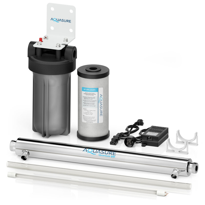 Système de filtration ultraviolet 8 GPM pour toute la maison