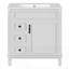 Meuble-lavabo 30 po avec lavabo en céramique-441944241