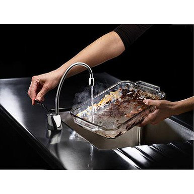 Contemporary Touch Instant Touch Hot Water Dispenser, Brushed Bronze