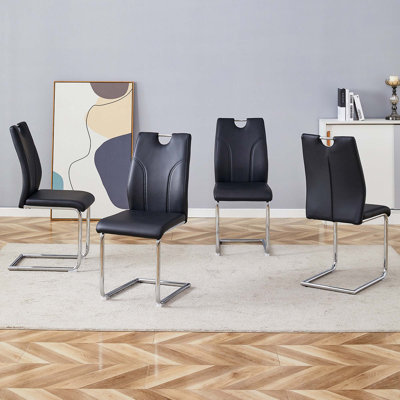 PU Dining Chair Set