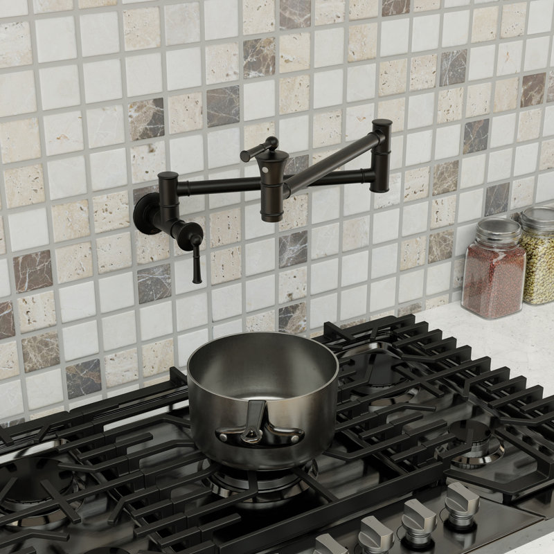 Robinet de cuisine Clihome, Noir mat