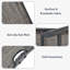 Chaise longue simple inclinable Shoucair-1652960758