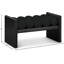 Boucle Fabric Wood Bench-1229286186-1229286189