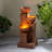 Jeany 28.54" Outdoor Water Fountain with LED Lights-1036895955