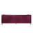 Zilla Upholstered Sofa with 2 Pillows in Burgundy-1242207752
