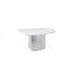 Fiona Organic Dining Table with Marble top