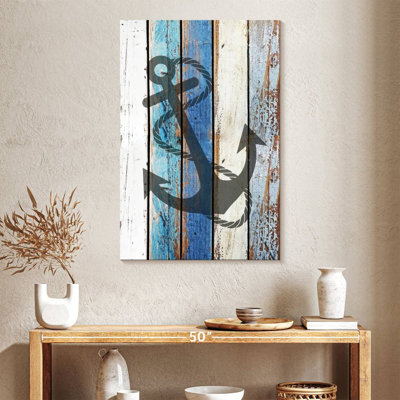 Wooden Nautical Canvas Print