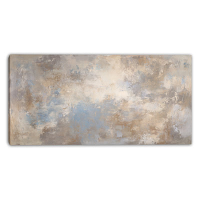 Cloud Mist Field Wrapped Canvas Wall Art
