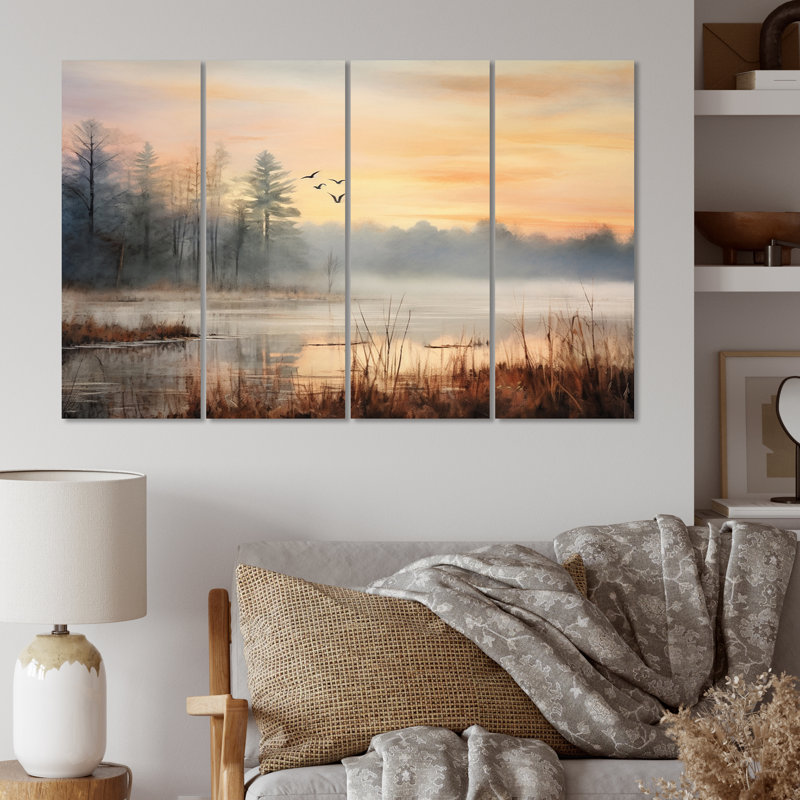 «» sur toile, reproduction de 4 pièces