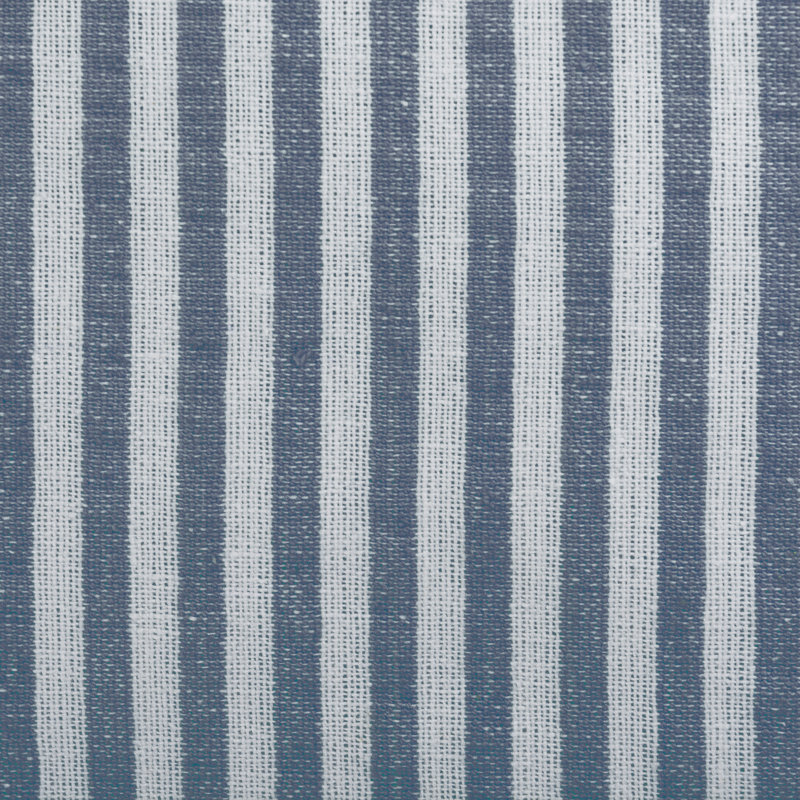 Upper Vobster Cotton Striped Square Napkin, French Blue