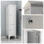 Armoire autoportante de 15,35 po de large Dayamin avec 2 portes à volets
