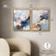A Symphony in White I & II, ensemble de décorations murales imprimées en acrylique encadrées par Art Remedy, cadre doré, 16 x 20-135309557-135309547