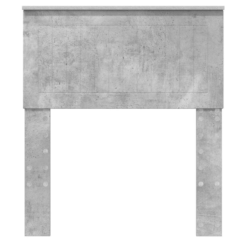 Panel Headboard, Small Single (2'6), Concrete Grey