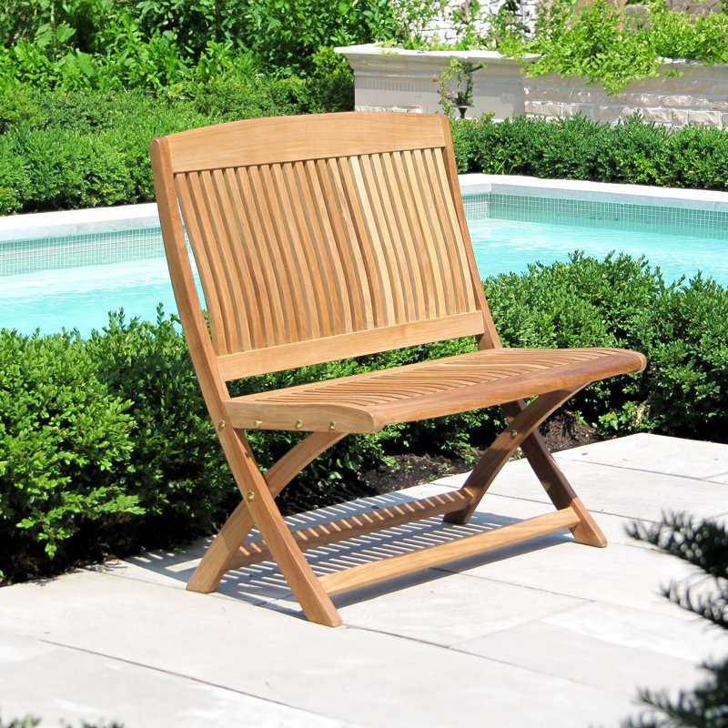 Banc de jardin en teck Ellie-Maye