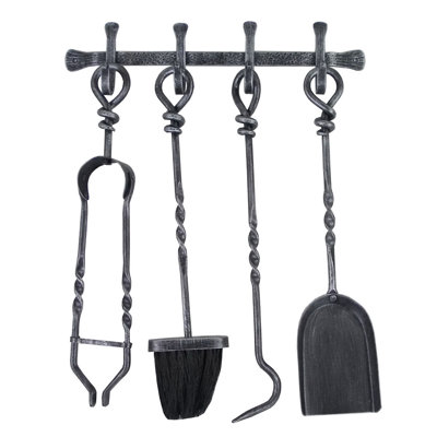 Iron Fireplace Tool Set