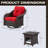 Miram Swivel Wicker Outdoor Lounge Chair-424236045