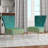 Rain Abstract Panel - Modern Upholstered Side Chair