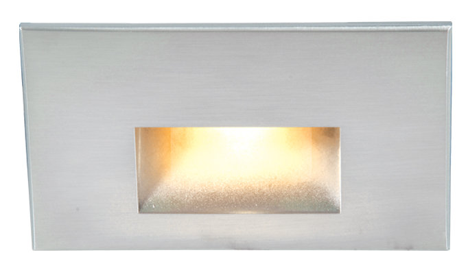 LED Step Light, Stainless Steel, Amber