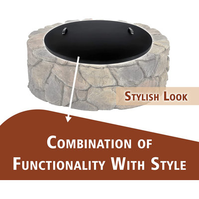 38'' Round Fire Pit Lid