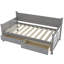 Wooden Modern And Rustic Casual Style Daybed-722527678