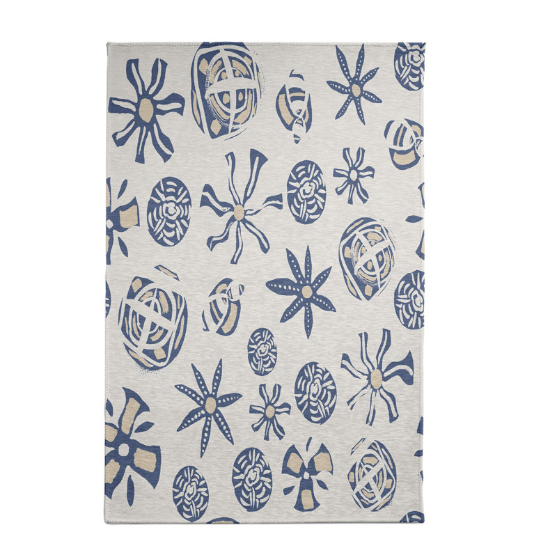 Alcesta Chenille Geometric Indoor Rug, Rectangle 5' x 7'