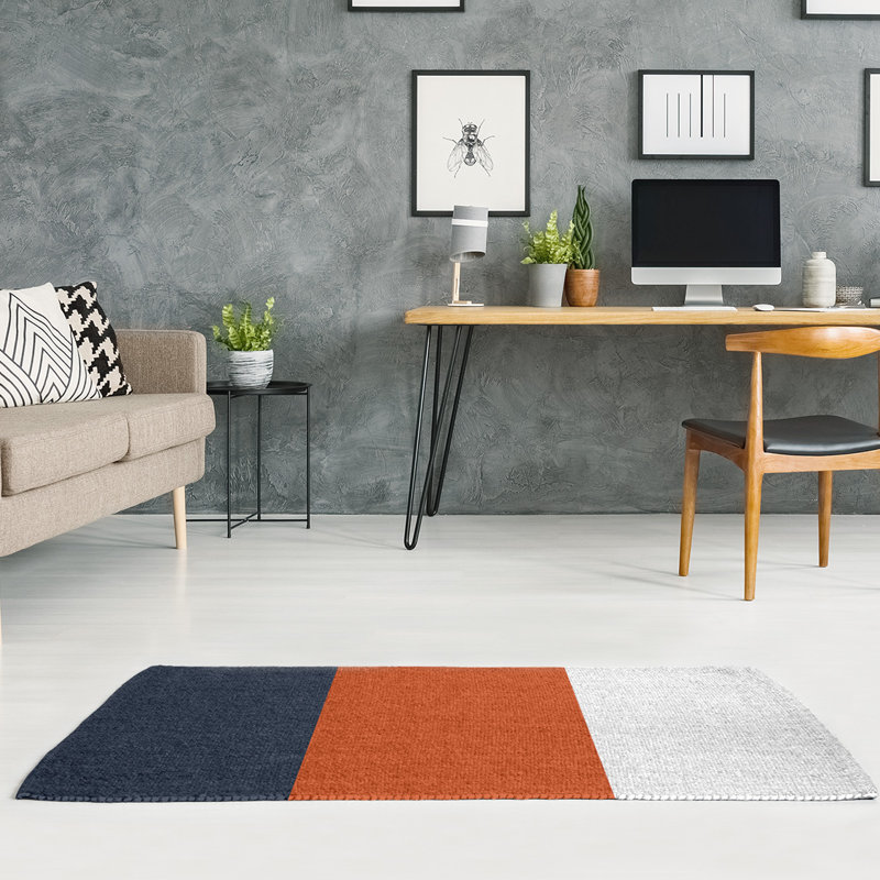 Chenille Indoor Rug, Rectangle 5' x 7'