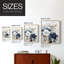 Reproduction encadrée FLORAL Series CCLxxv - bois massif-1977132795