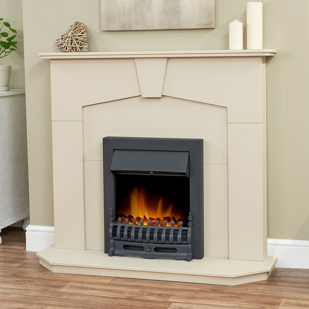 Abbey Adam 121.5cm W Electric Fireplace Insert with 6824.28 BTU