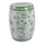 Tabouret de jardin décoratif décoratif en céramique pour le salon - Élégant tabouret décoratif floral chinois pour l'extérieur - 18 po-139616954
